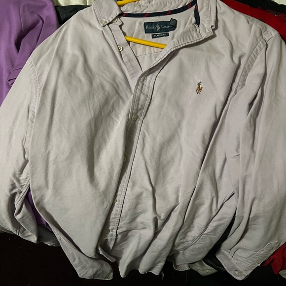 Blue Oxford polo - Picture 1 of 1